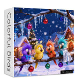 Colorful Birds Workshop Jigsaw Puzzle 1000 Pieces